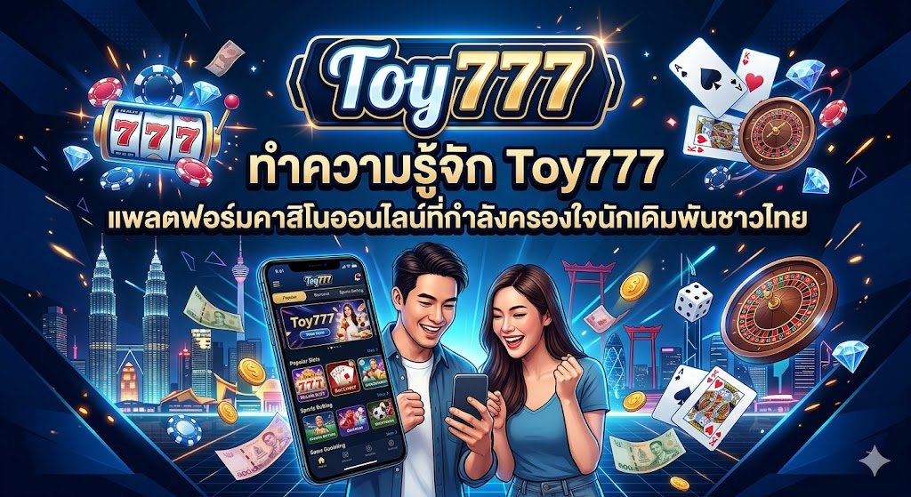 ทำความรู้จัก Toy777 แพลตฟอร์มคาสิโนออนไลน์